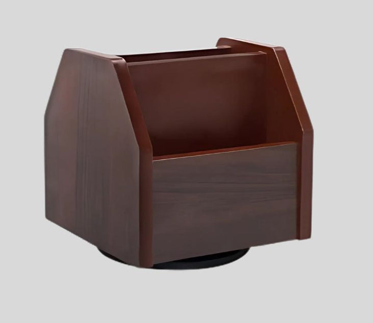 DK – Wooden Rotating Desk Organizer - 360° Stationery Caddy 1446