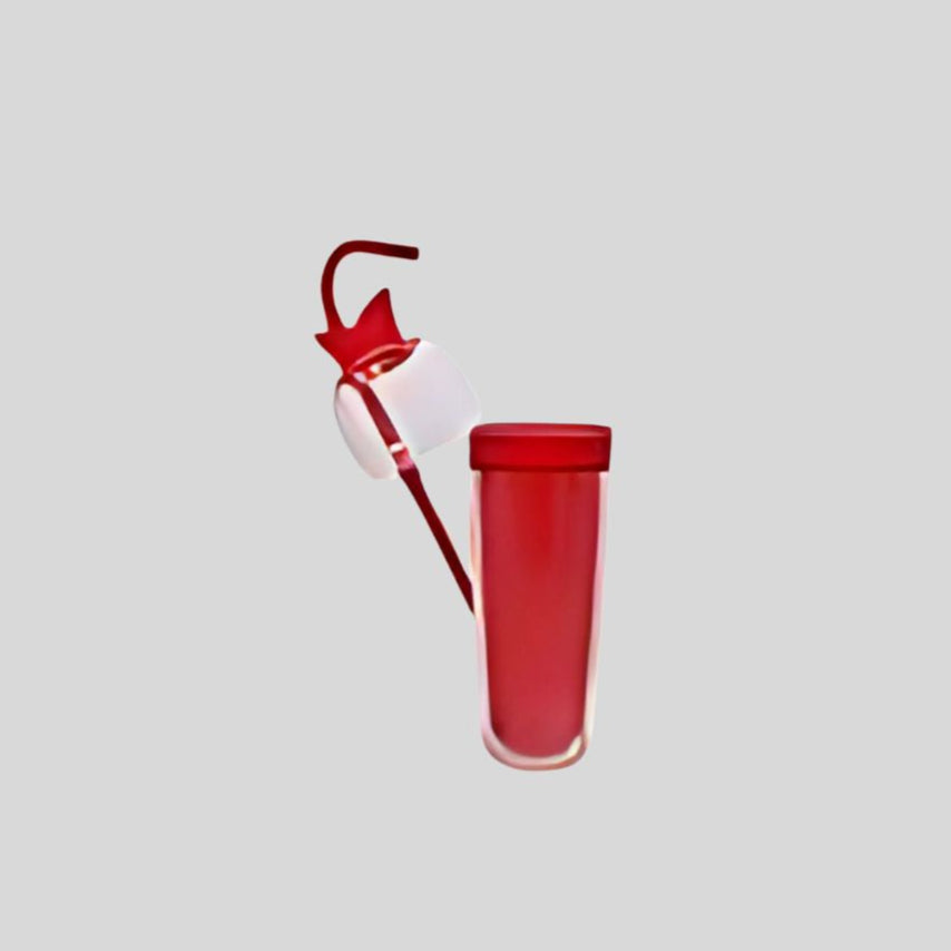 Double Wall Plastic Sipper Mug 550ml – Insulated, BPA-Free, Custom Logo DKGHA- 186