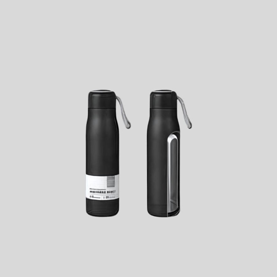 750ml Stainless Steel Rope Water Bottle – Leak-Proof, Matt Finish, Custom Logo DKGHA- 129