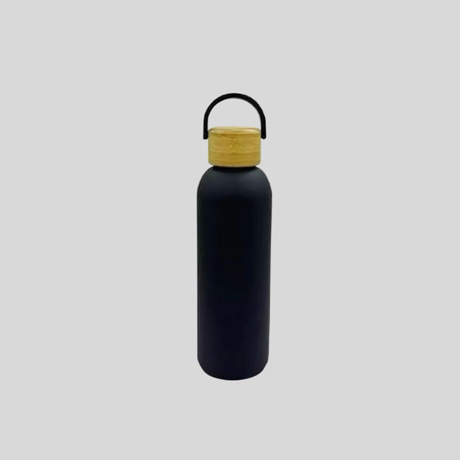 Insulated Bottle with Bamboo Cap – Eco-Friendly, Customizable Water Bottle 18050