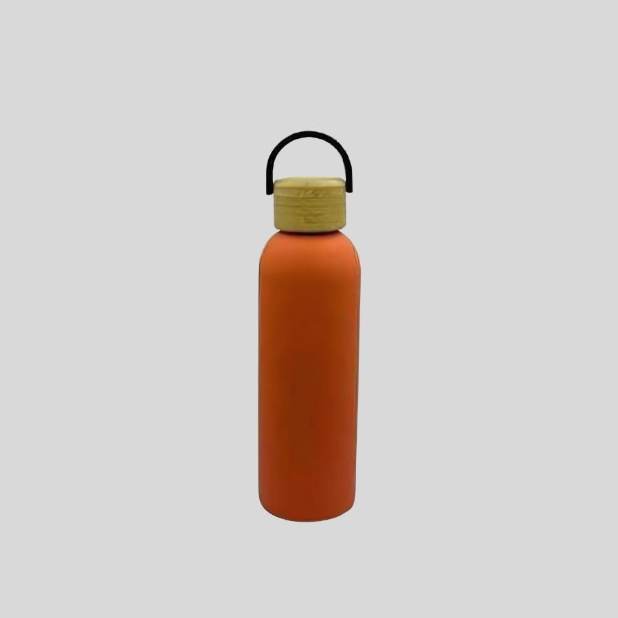 Insulated Bottle with Bamboo Cap – Eco-Friendly, Customizable Water Bottle 18050