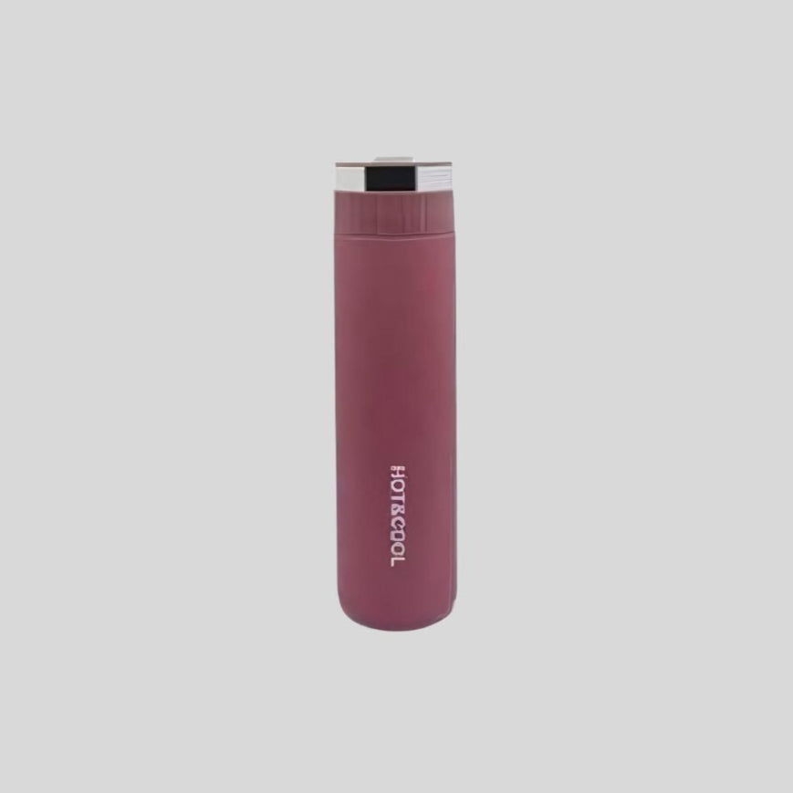 Vacuum Flask with Storage – Double Wall Insulated Hot & Cool Bottle 18072