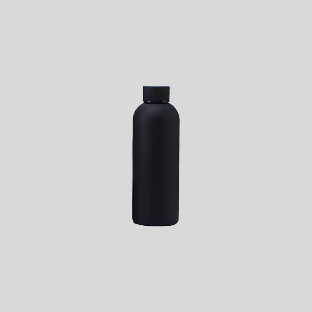 DK Rubber Coated Water Bottle - Non-Slip Insulated Stainless Steel Flask 1808