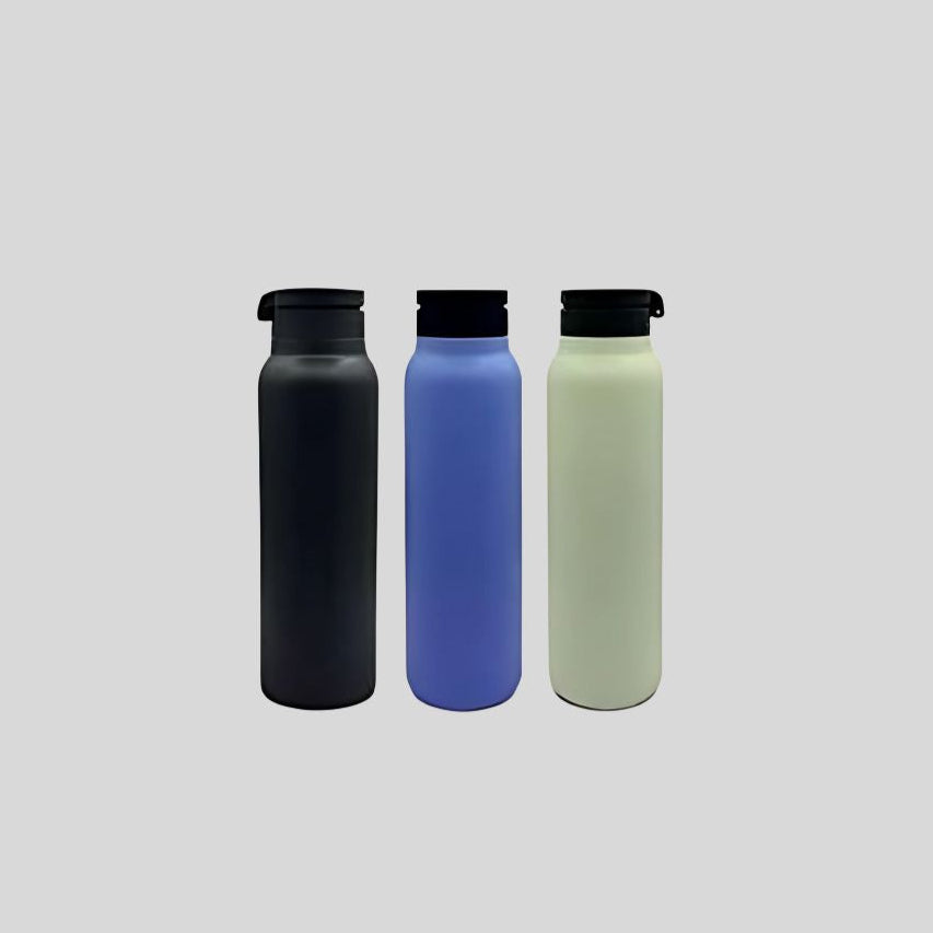 Insulated Bottle with Magnetic Mobile Holder – Innovative 750 ML Customizable Flask 18090