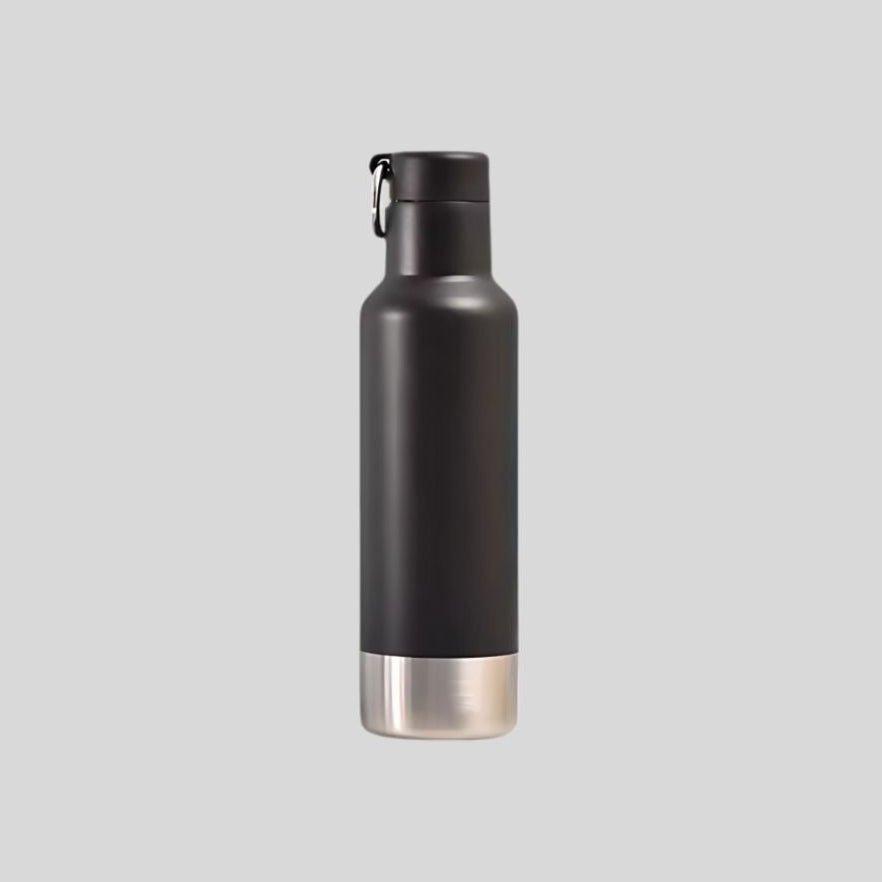 DK Ring Handle Insulated Water Bottle - 500ml Stainless Steel Flask with Hinged Lid 1853