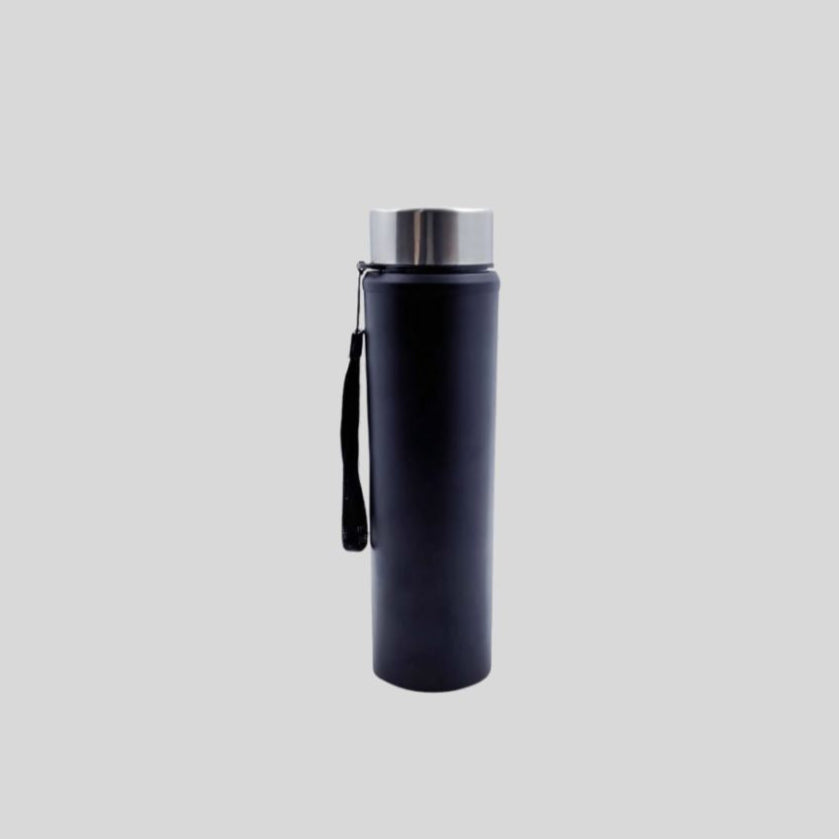 DK Steel Water Bottle with Carry Strap - 1 Liter Stainless Steel Flask 1947