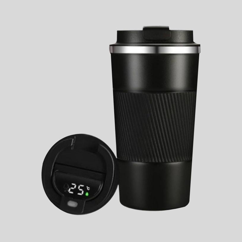 DK – smart temperature display travel coffee mug - 909