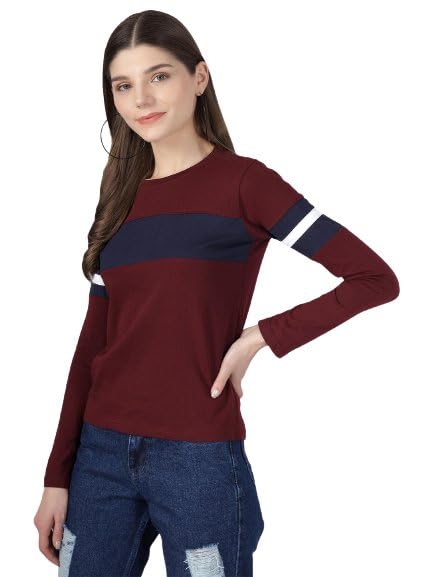 Customised Strip Long Sleeve Couple T-Shirt