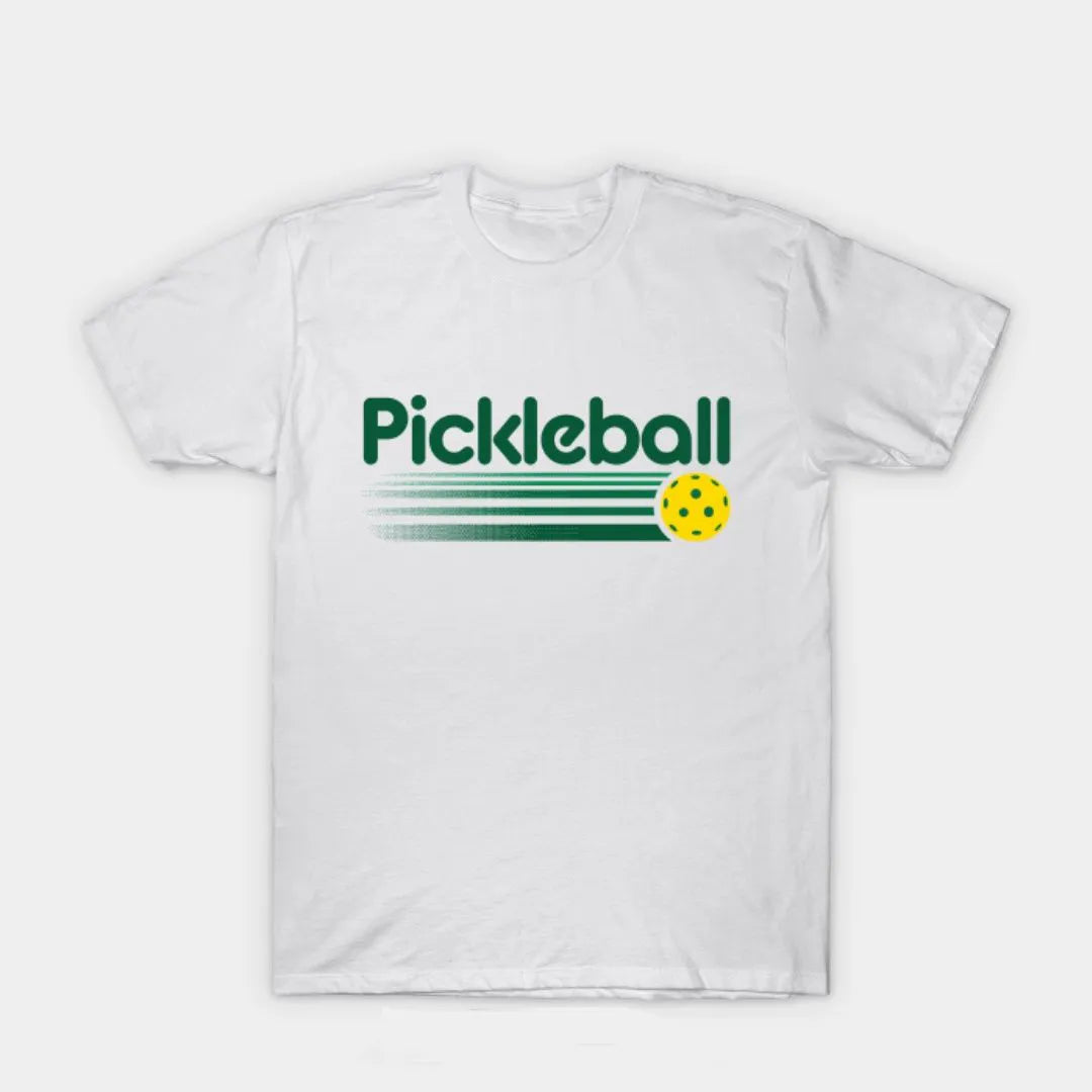 Retro Pickleball Green Sport T-Shirt