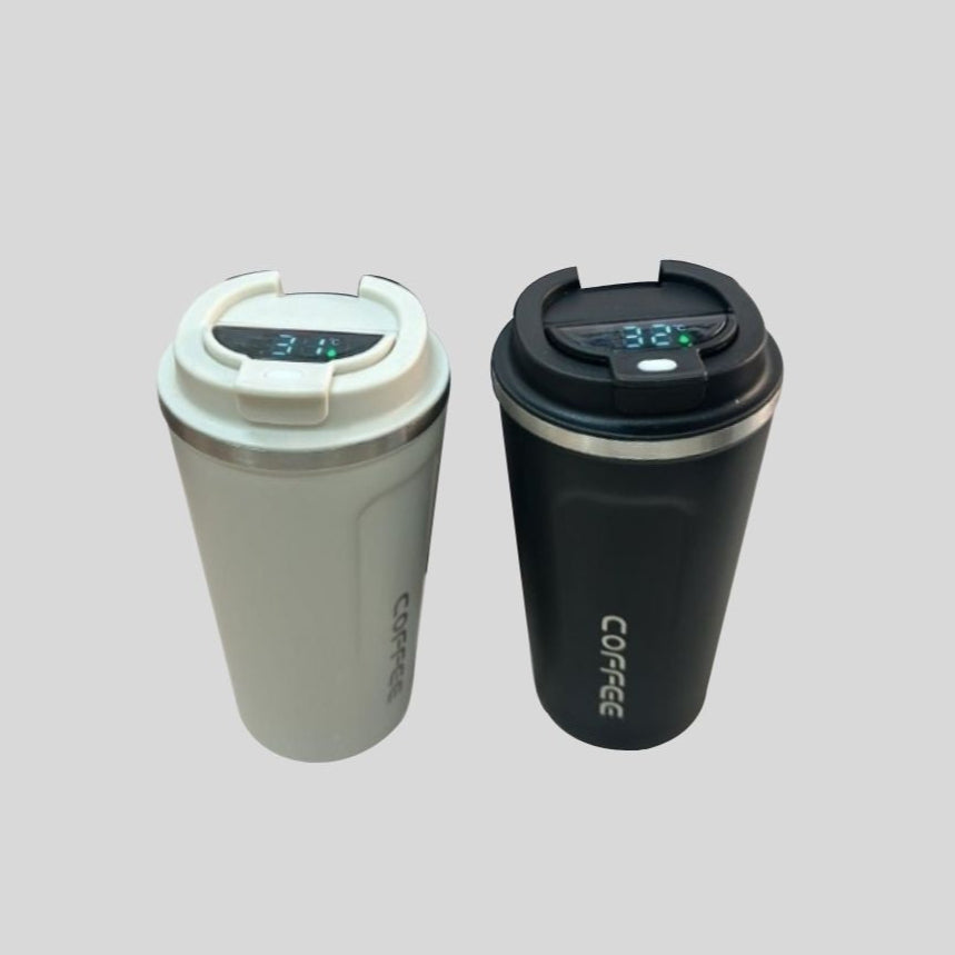 DK – Digital Display Insulated Stainless Steel Tea Coffee Travel Mug - 924