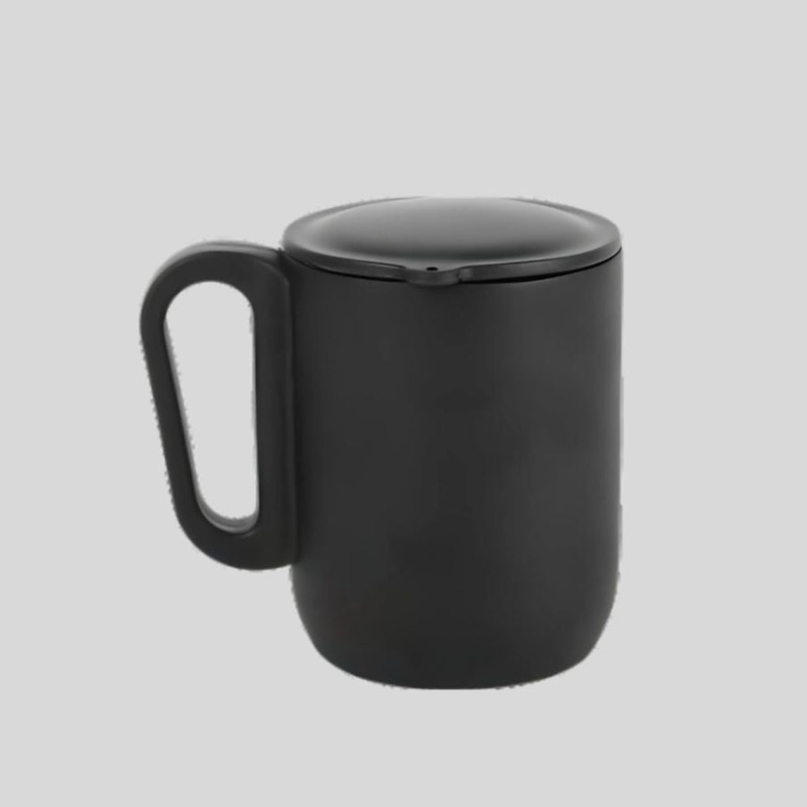 DK – Premium Travel Mug with Black Handle & Lid