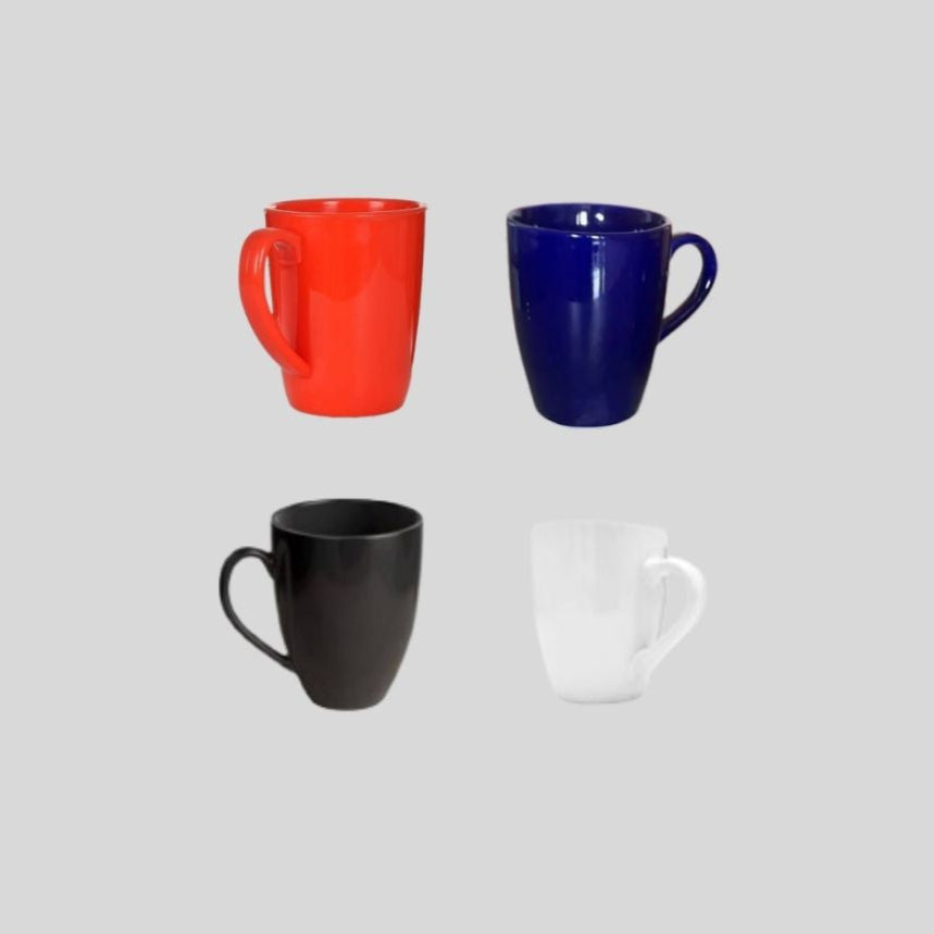 DK – Coral Mug Set - Handcrafted Ceramic Coffee Cups
