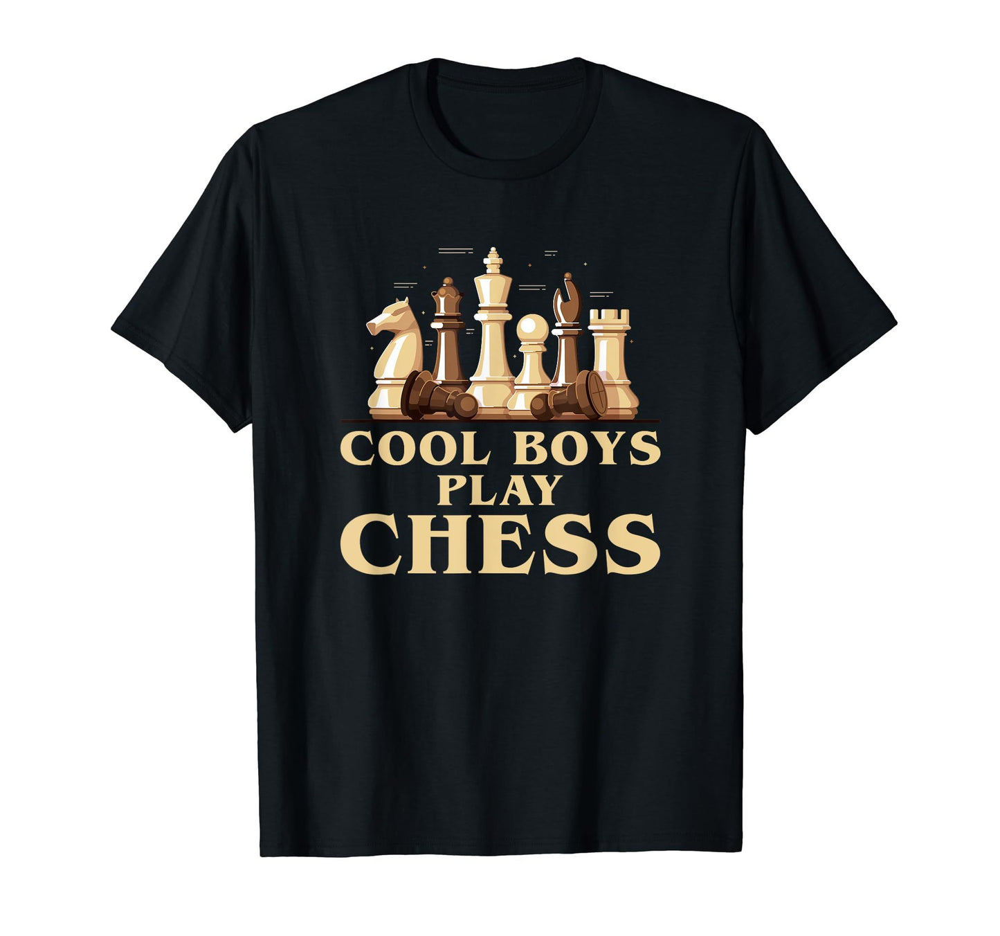 Cool Boys Play Chess. Chess Lover T-Shirt