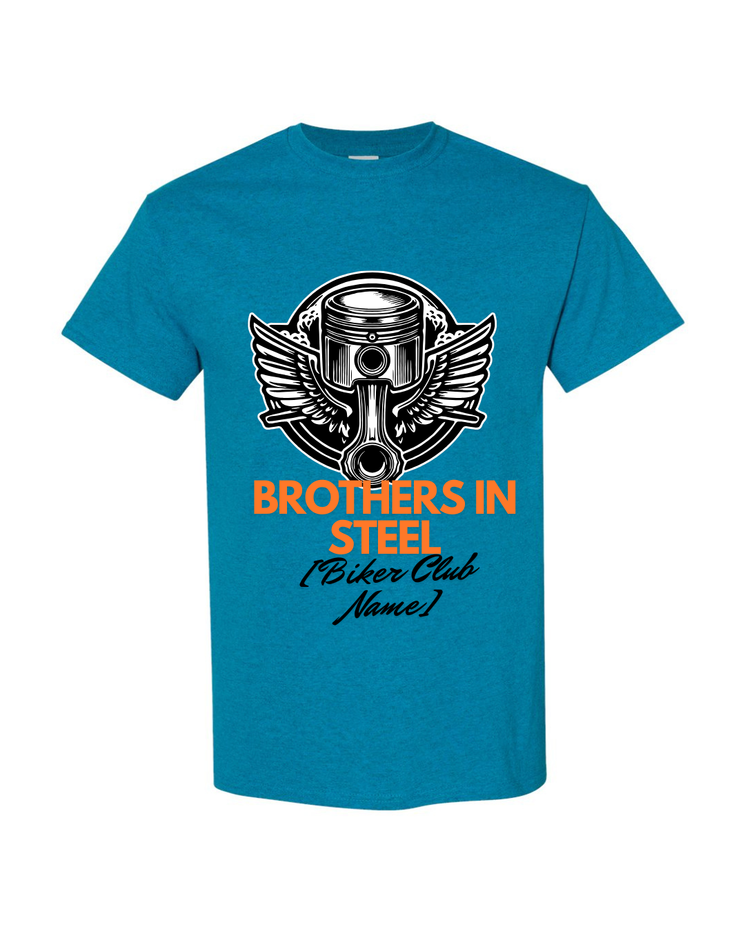 ποΈ Brothers in Steel β Custom Biker Club Tee