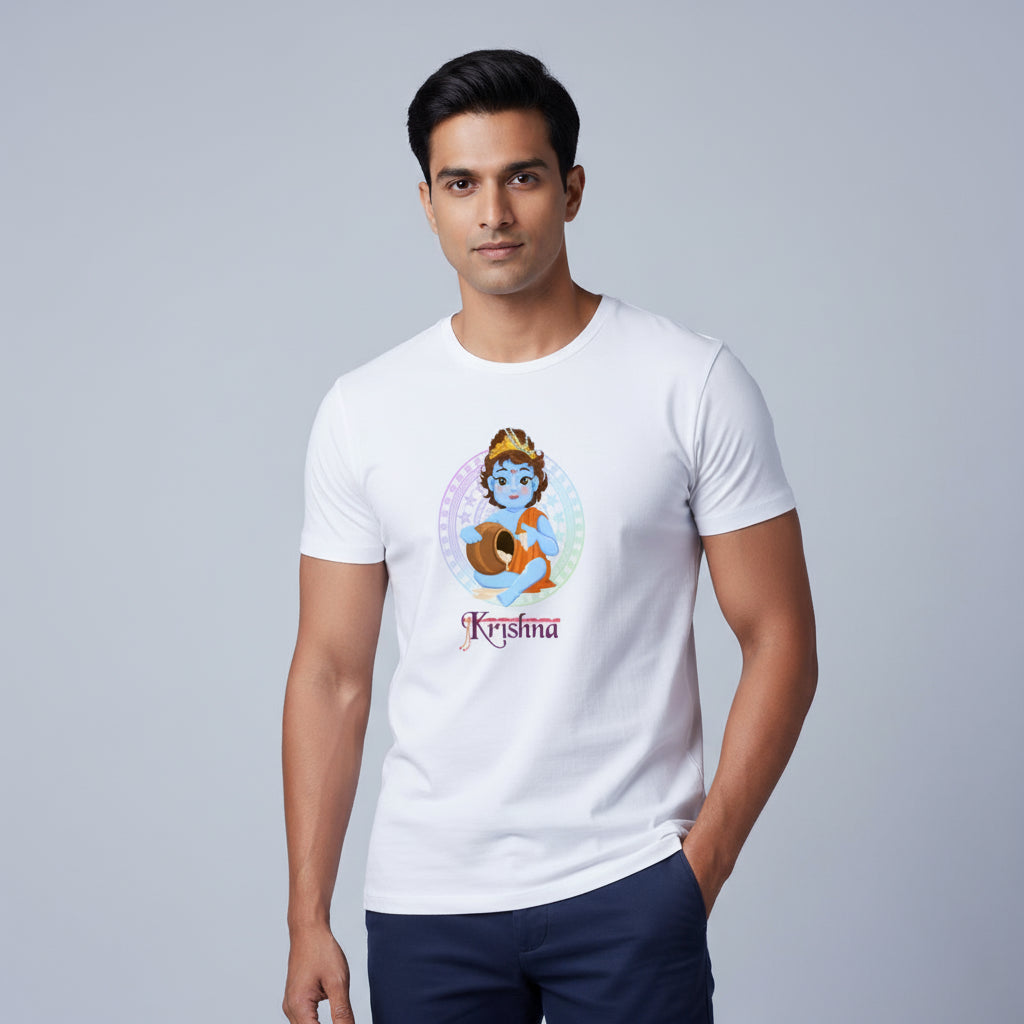 Bal Gopal's Pot Design T-Shirt