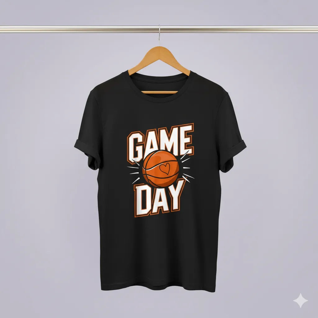 Game Day Basketball T-Shirt