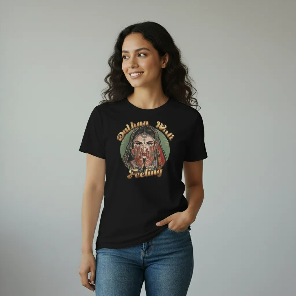 Team Dulhan Graphic T-Shirt: Celebrate the Bride's Squad in Style