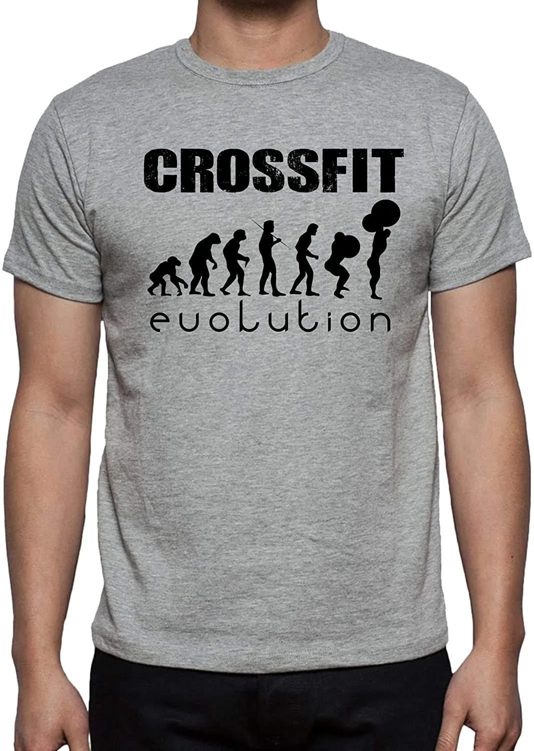 "CrossFit Evolution" Graphic Gym T-Shirt