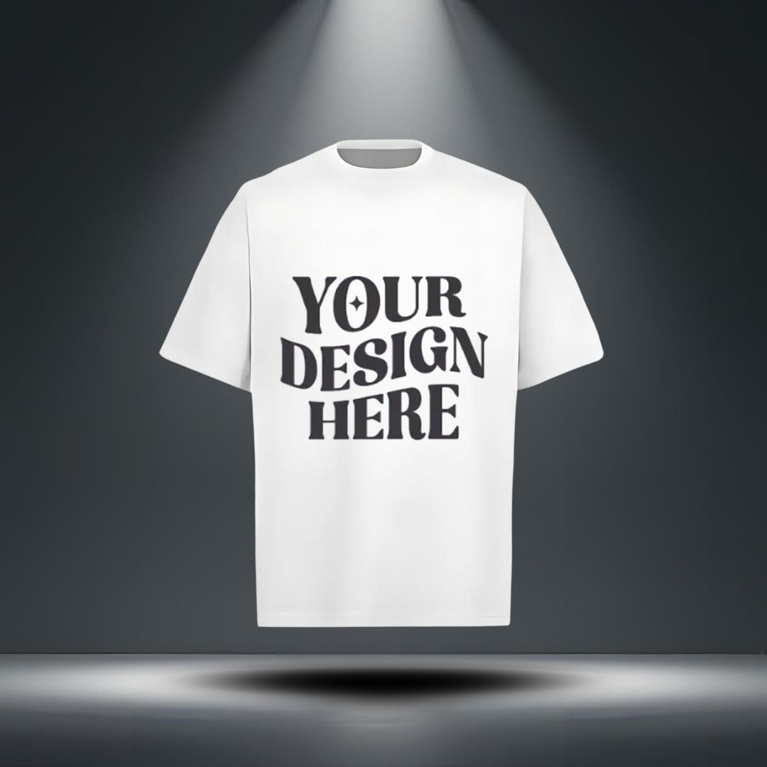 Customizable Print Oversize T-Shirt: Add Your Design Here