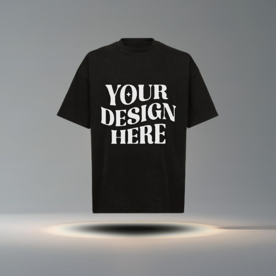 Customizable Print Oversize T-Shirt: Add Your Design Here