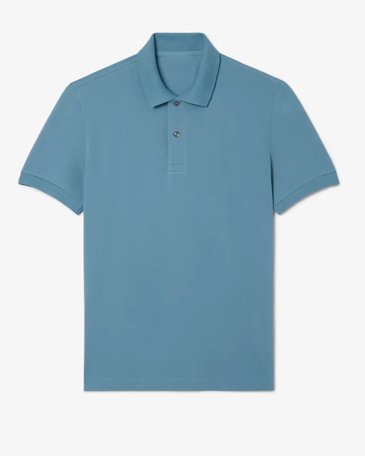 Sample view Blue Polo T-Shirt for Men and Short Sleeves