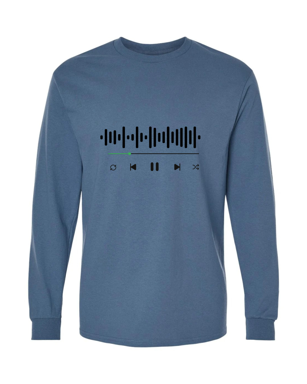 π΅ Custom Music Bar Long Sleeve Tee
