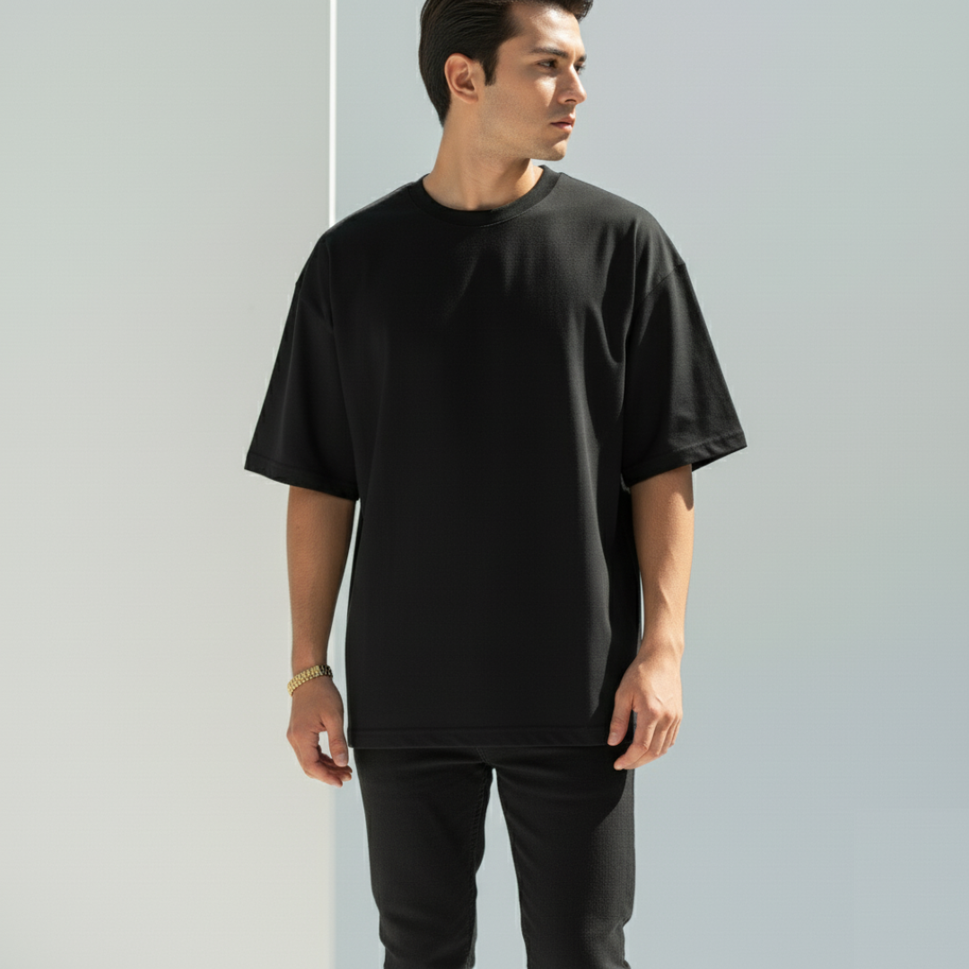 Black Naruto Graphic T-Shirt
