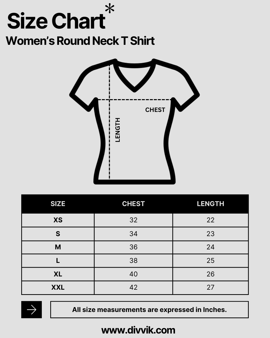 Women's Round Neck T-Shirts