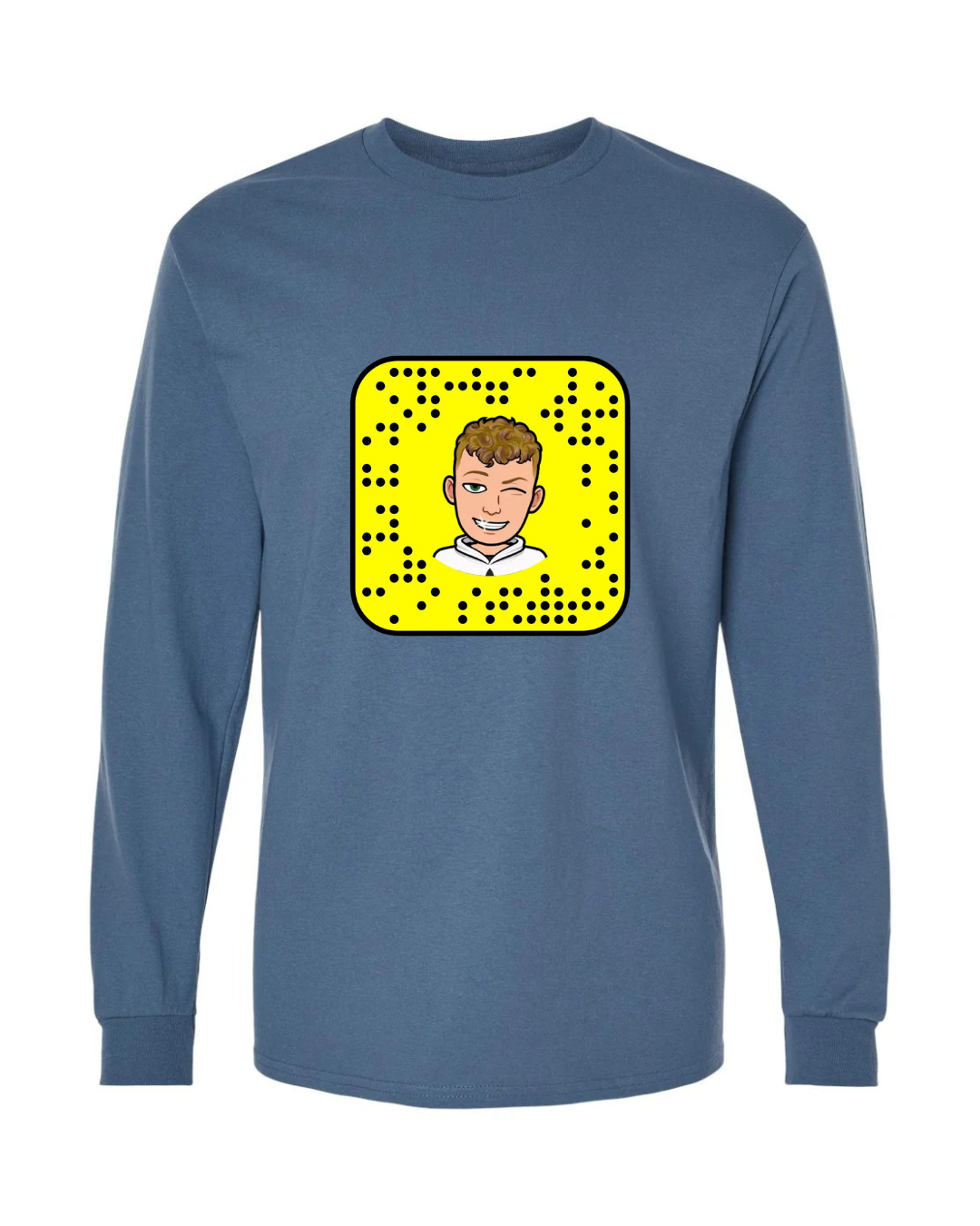 π Snapcode Long Sleeve Tee β Add Me IRL