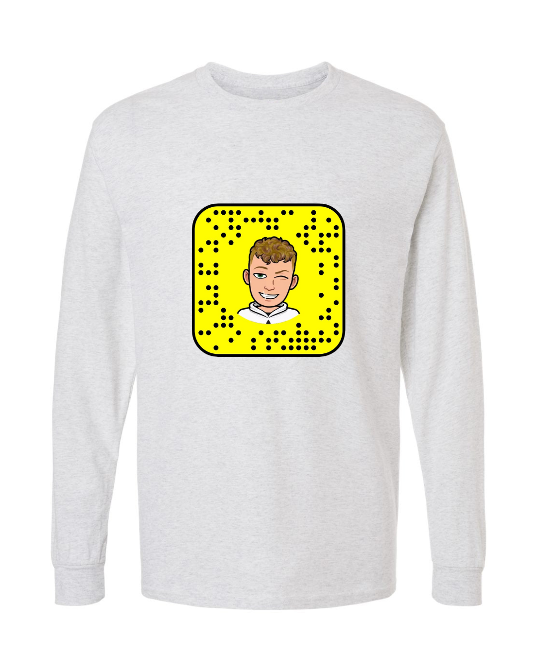 π Snapcode Long Sleeve Tee β Add Me IRL