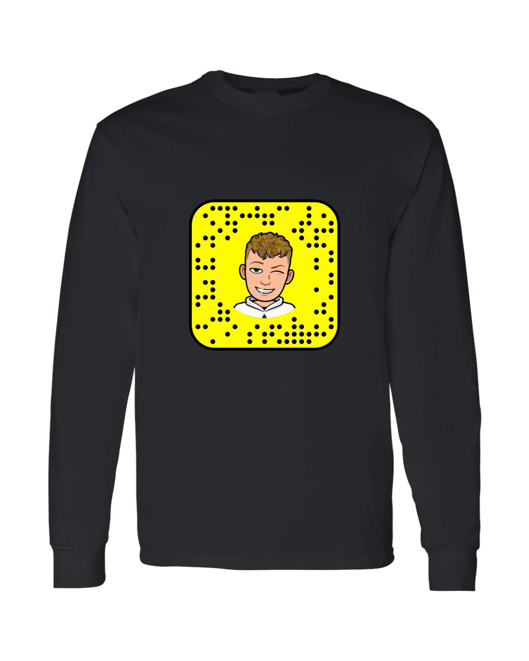 π Snapcode Long Sleeve Tee β Add Me IRL