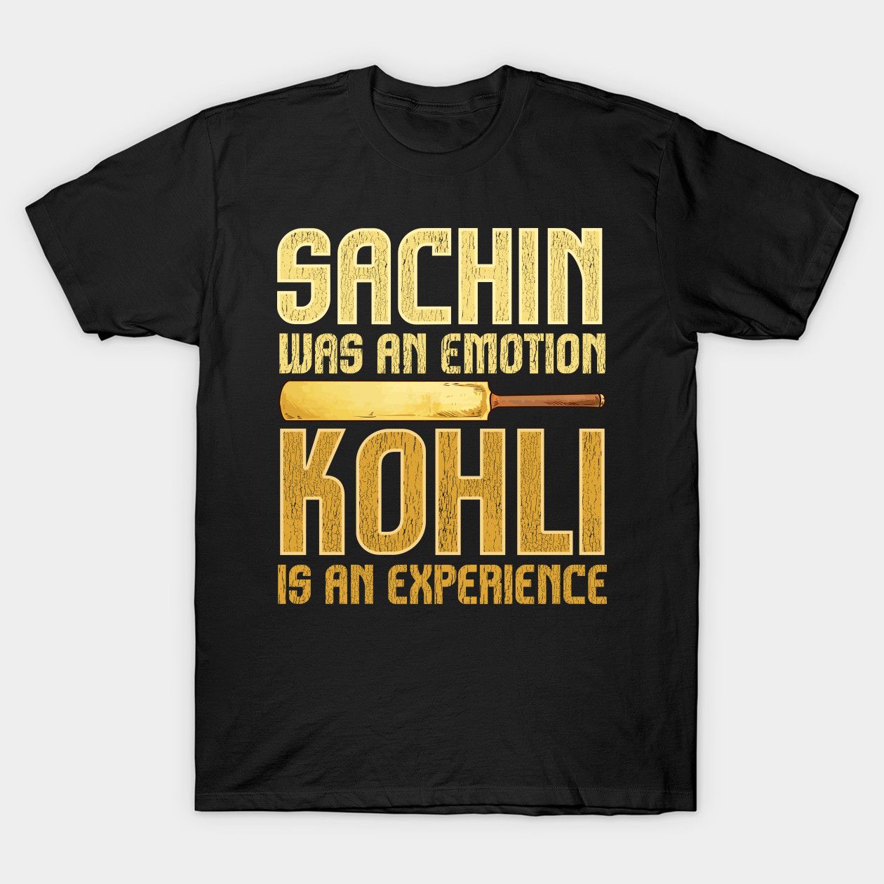 Sachin Was An Emotion But Kohli is An Experience Cricket Special T-Shirt