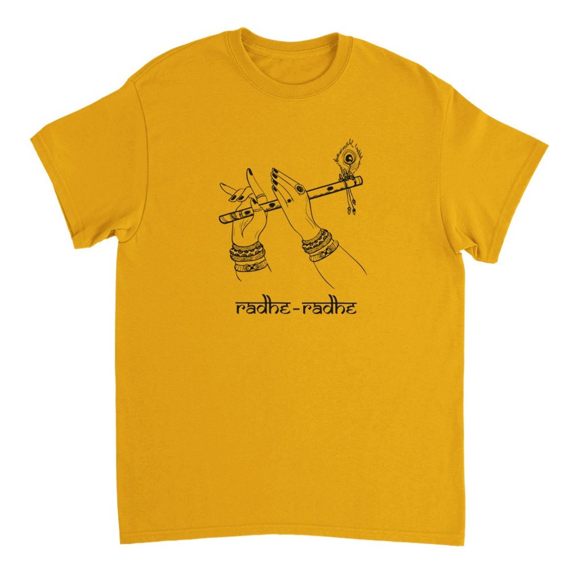 Divine Flute Playing T-Shirt