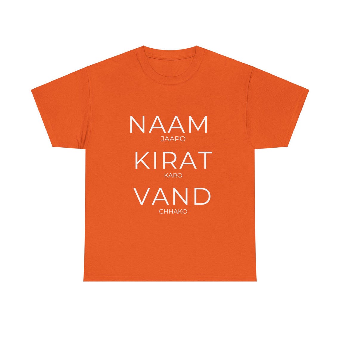 Sacred Pillars: Naam, Kirat, Vand T-Shirt
