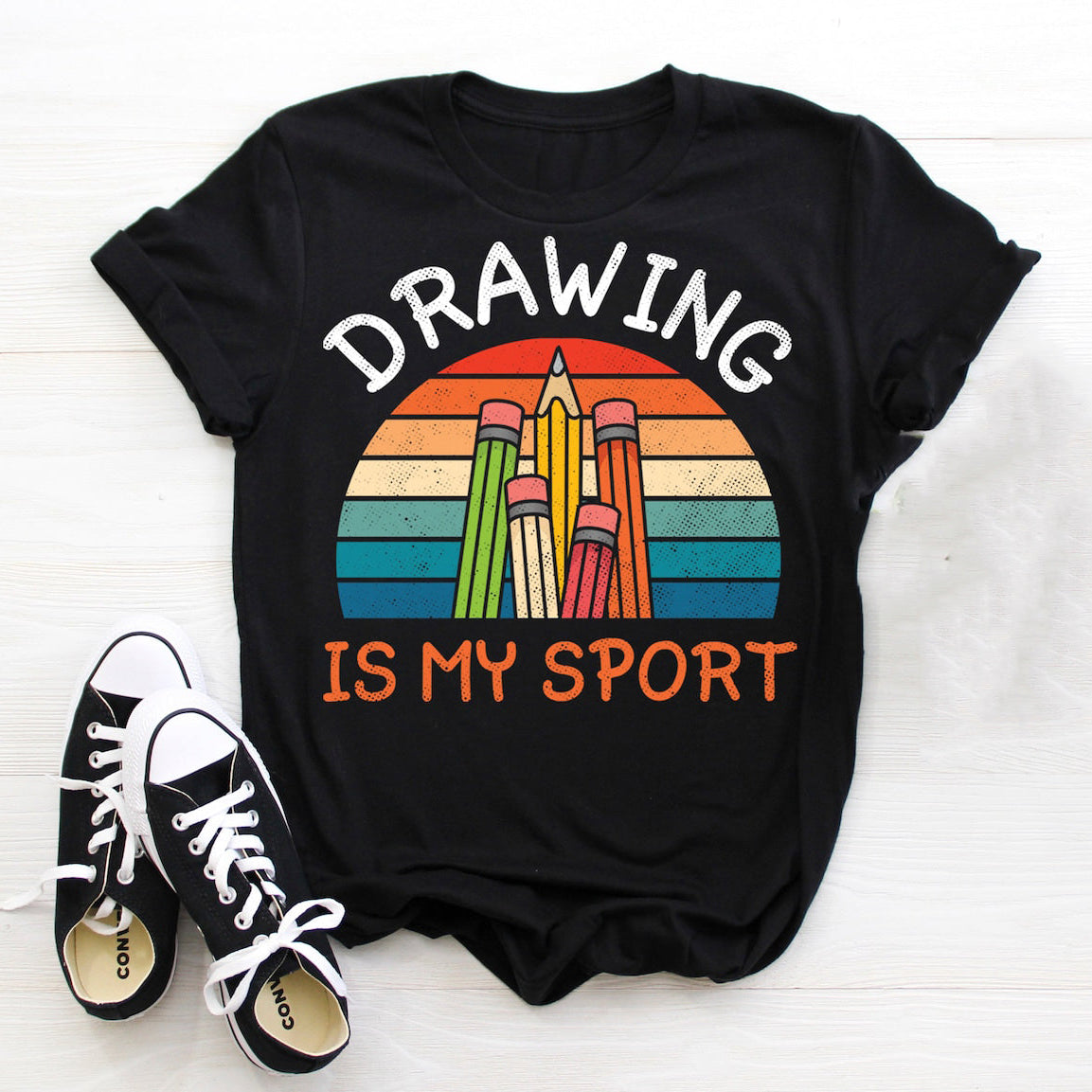 Drawing Is My Sport - Art Loving T-Shirt