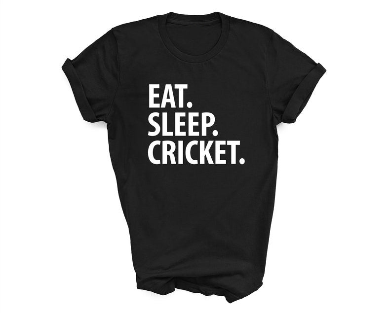 Eat Sleep Cricket - Theme T-Shirts