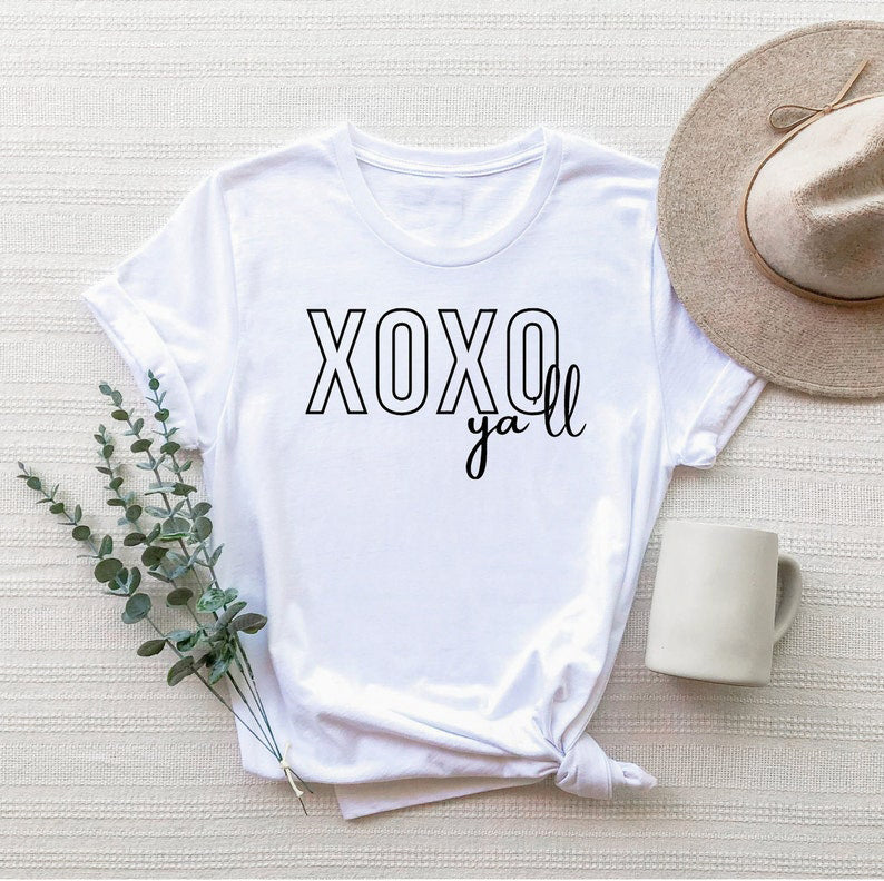 XOXO Short Sleeve Couple T-Shirts