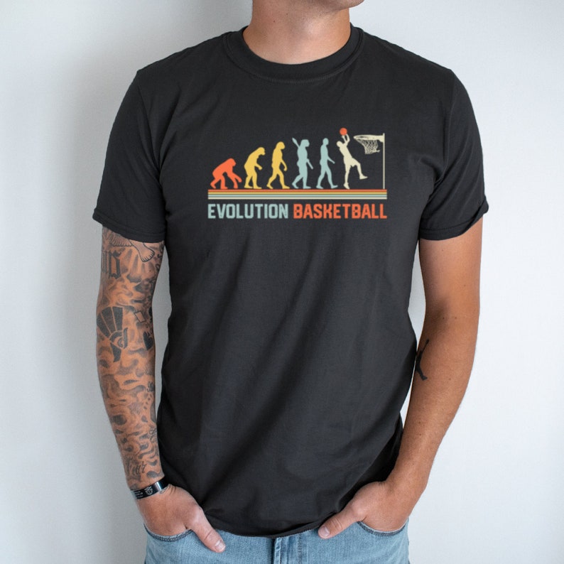 Evolution of Basketball T-Shirt