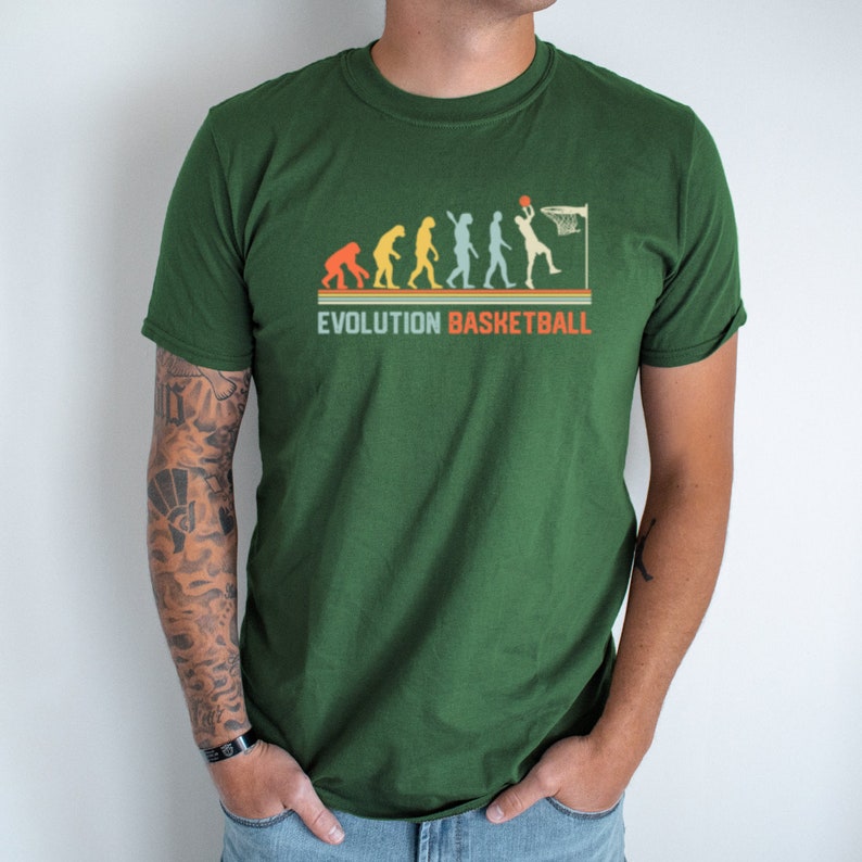 Evolution of Basketball T-Shirt