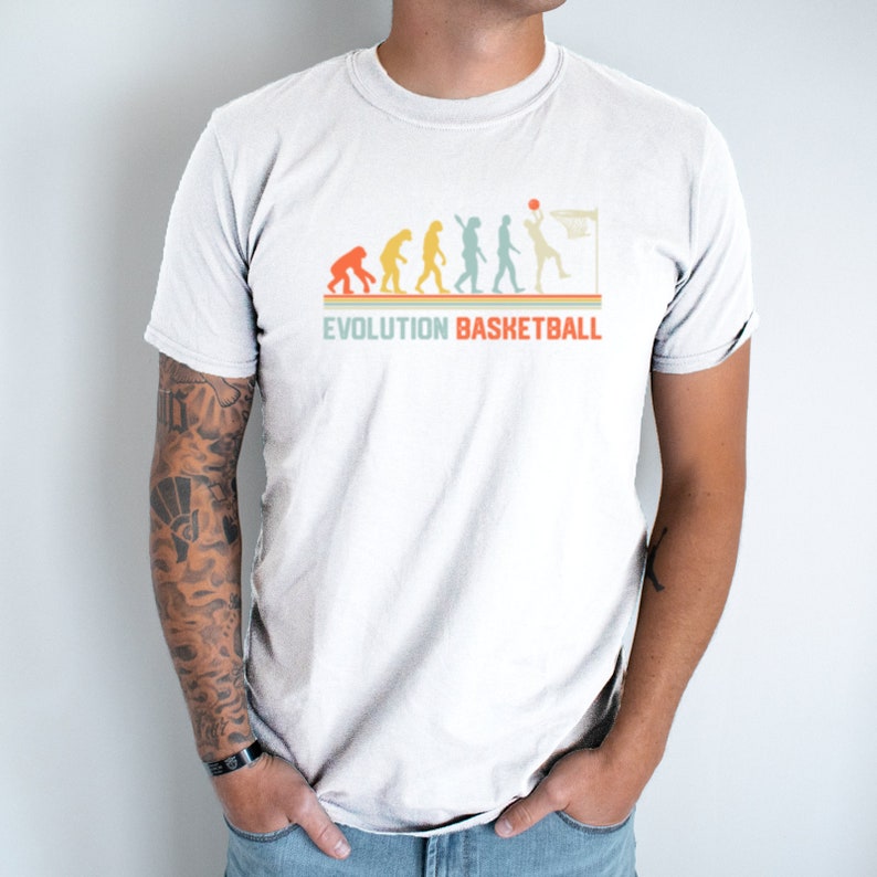 Evolution of Basketball T-Shirt
