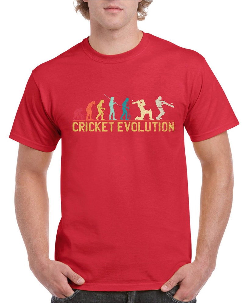 Cricket Evolution T-Shirts
