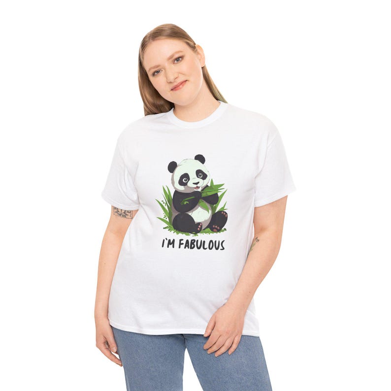 Cute Panda Theme Short Sleeve Couple T-Shirts