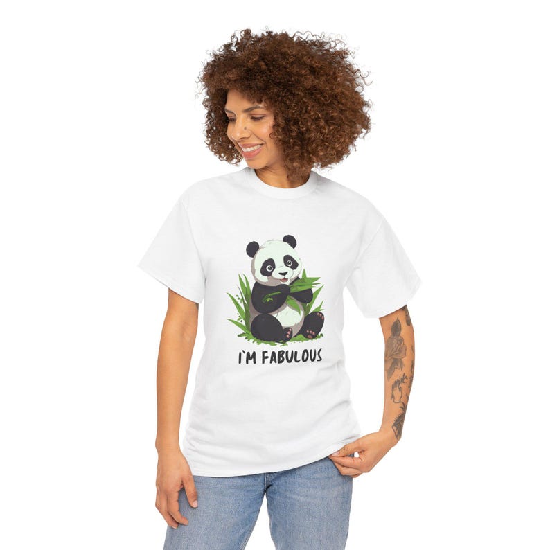 Cute Panda Theme Short Sleeve Couple T-Shirts