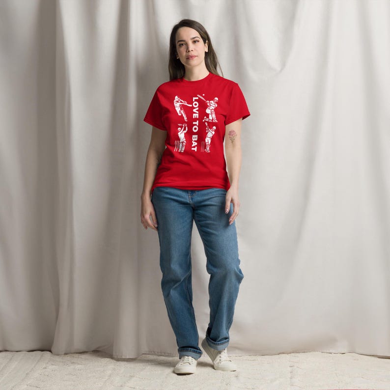 Live To Bat - Cricket Theme T-Shirts.