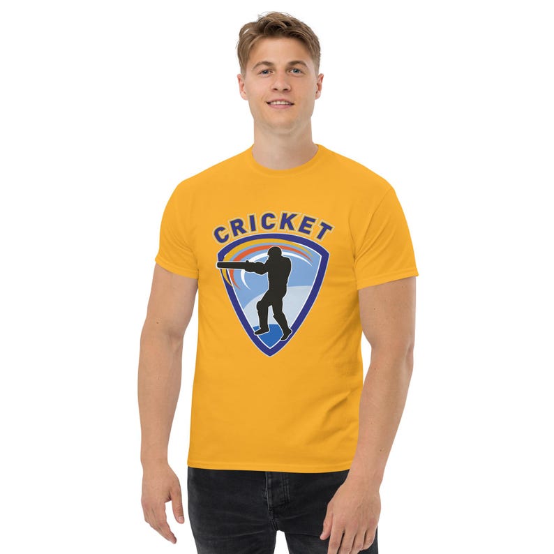 Cricket Shield Theme T-Shirts