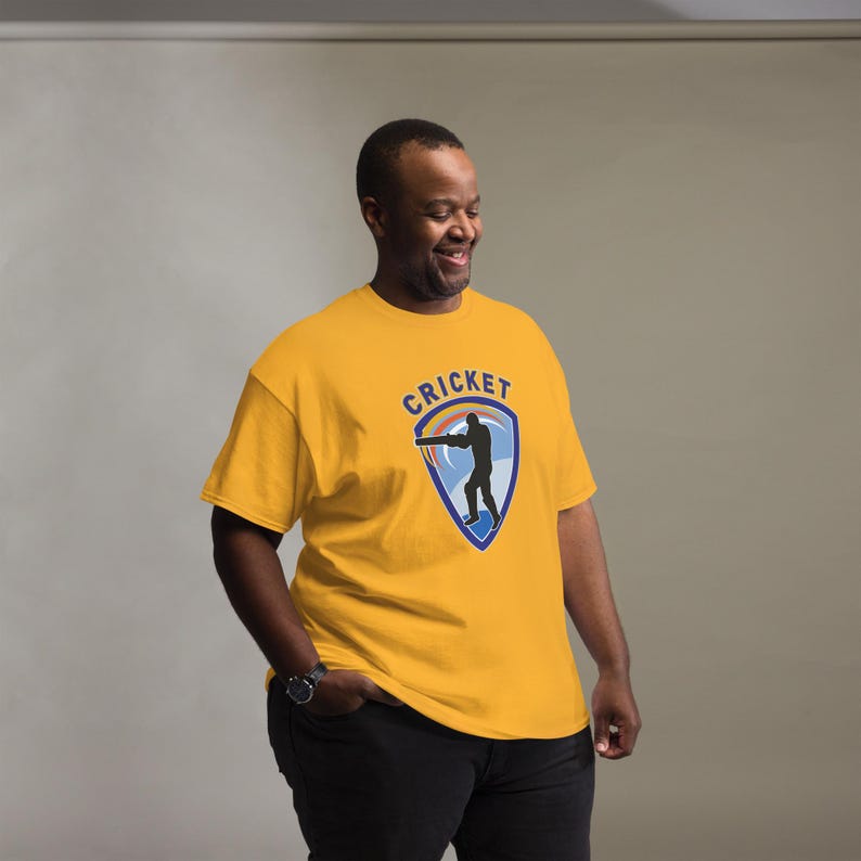 Cricket Shield Theme T-Shirts