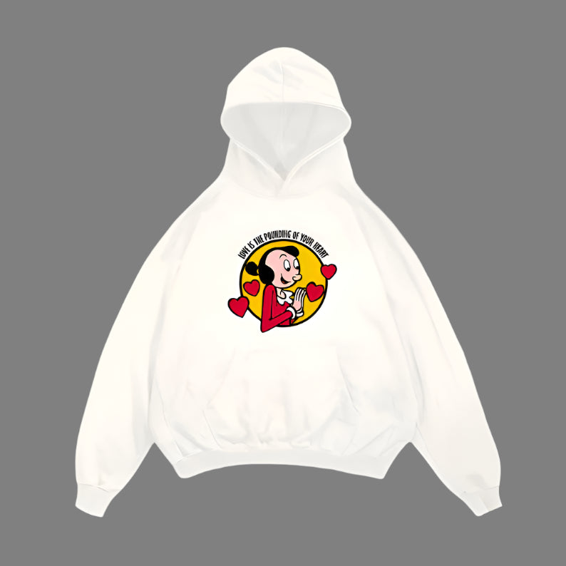 Popeye & Olive Themed Couple Hoodies