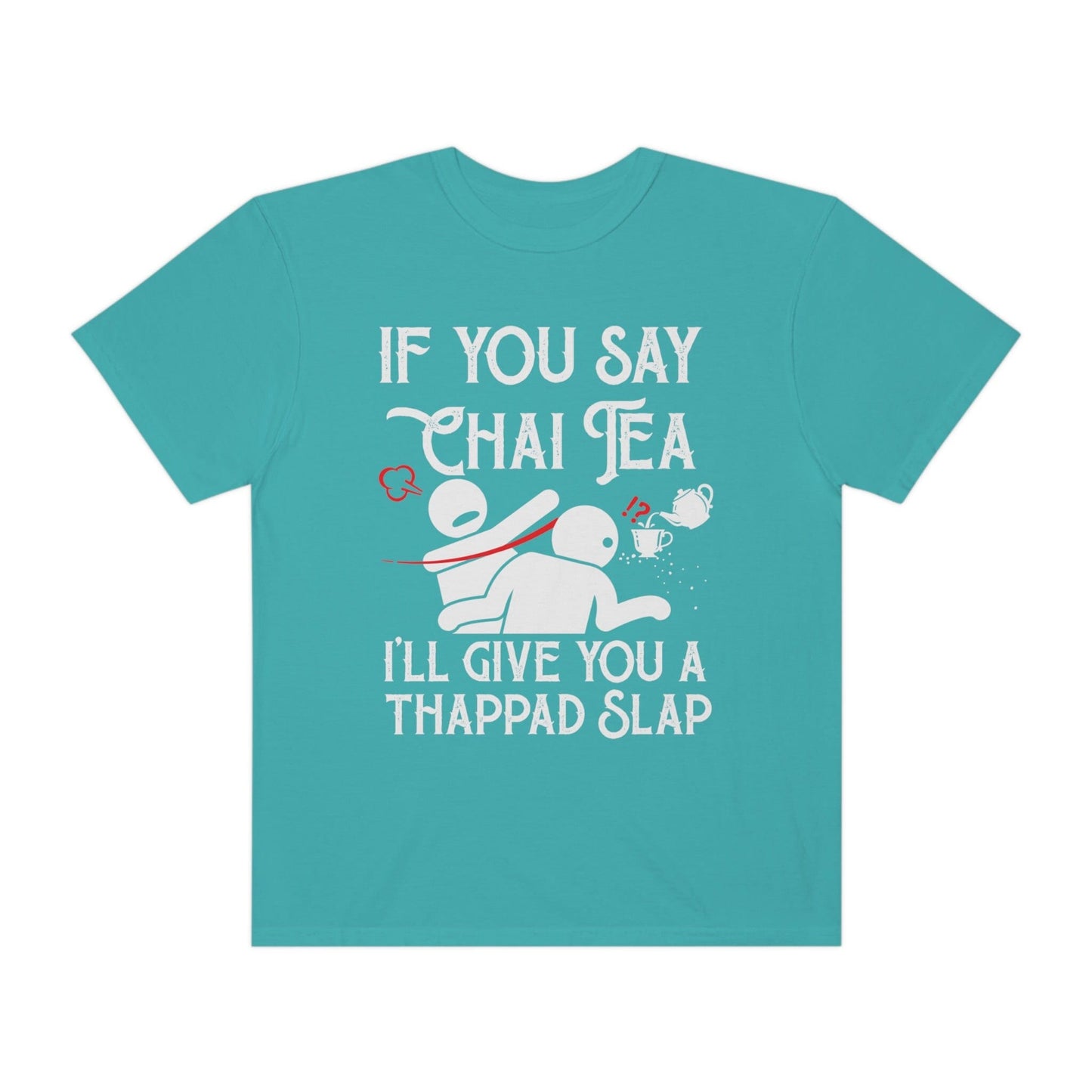 Funny Thappad Slap T-Shirt for Tea Enthusiasts!