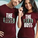 The Boss The Real Boss Shirt Couples Shirts for Couples
