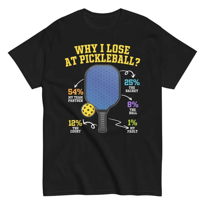 Stay Outta Kitchen Funny Pickleball Quote T-Shirt